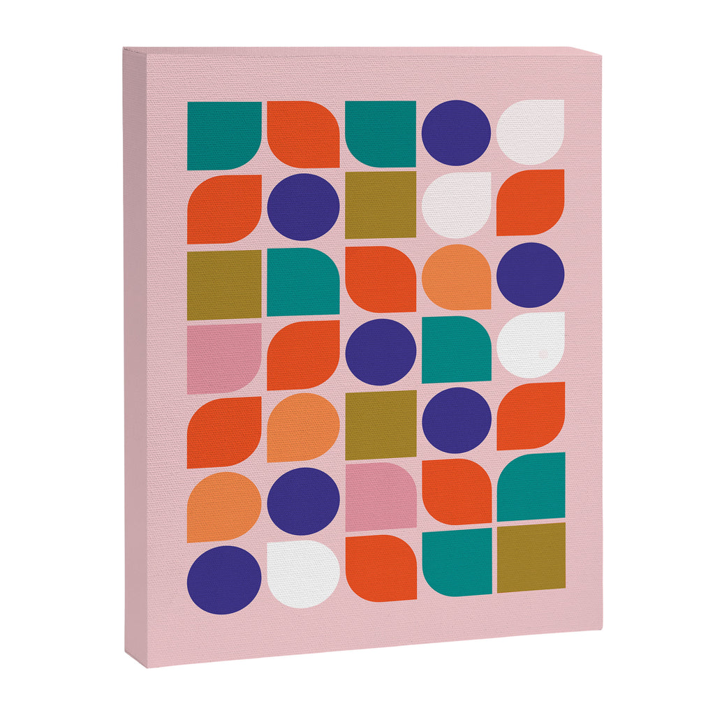 Colorful Geometry Canvas Print Gallery Image 8