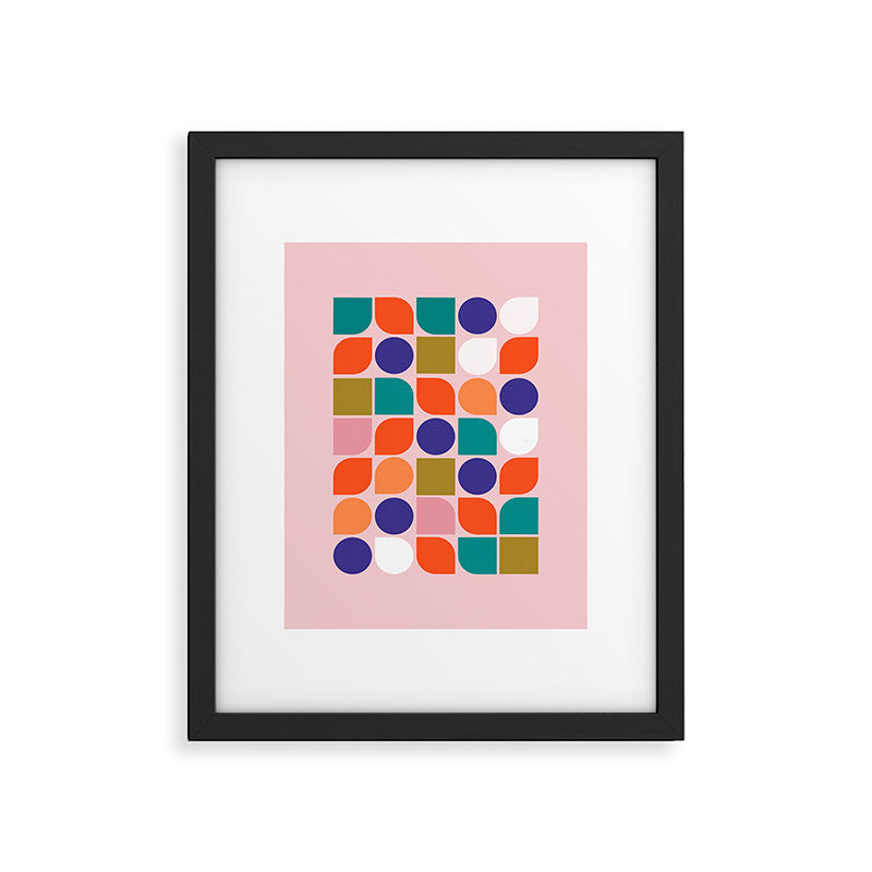 Colorful Geometry Framed Art Print Gallery Image 6