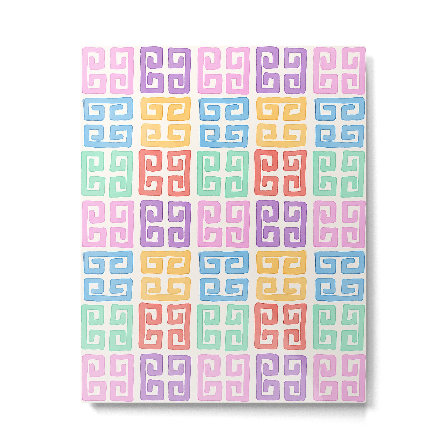 Colorful Greek Style Pattern Metal Print Gallery Image 6