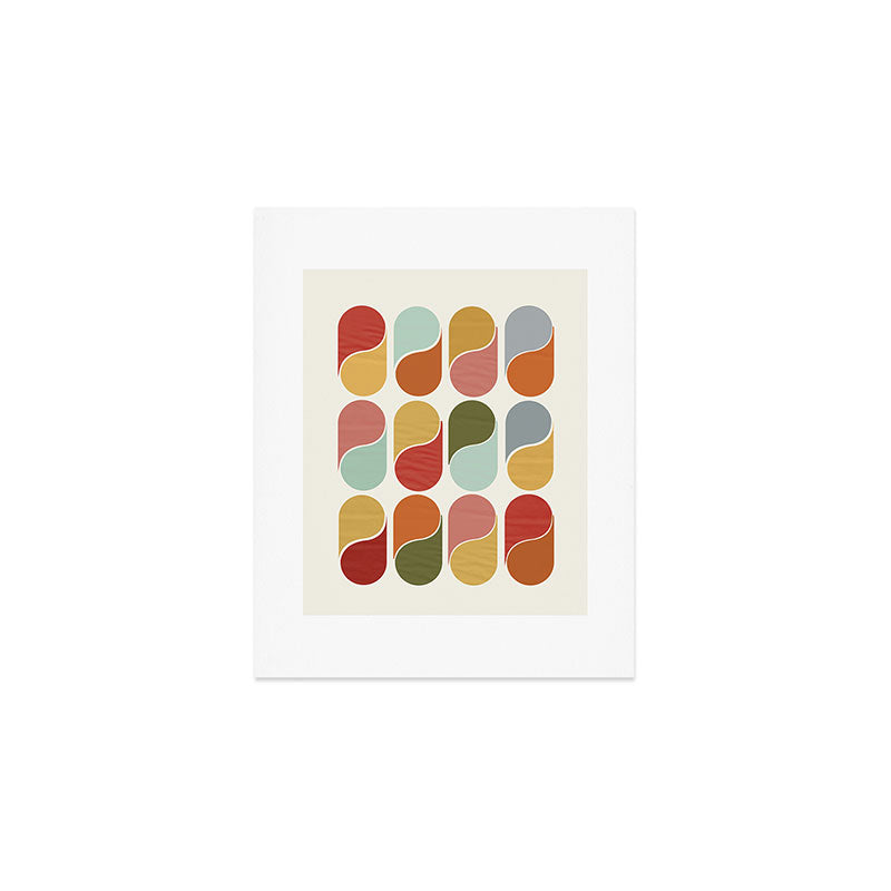 Colorful modern abstract Art Print Gallery Image 1