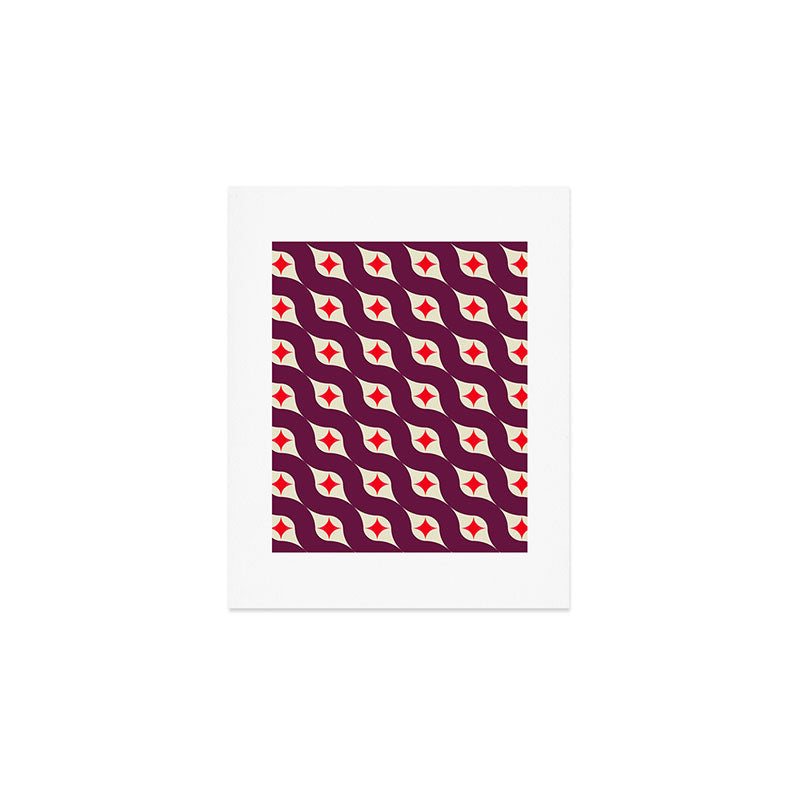 contemporary pattern no2 Art Print Gallery Image 1