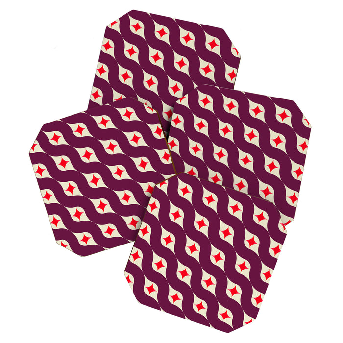 contemporary pattern no2 Coaster Gallery Image 1