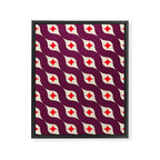 contemporary pattern no2 Framed Canvas Print Gallery Image 8