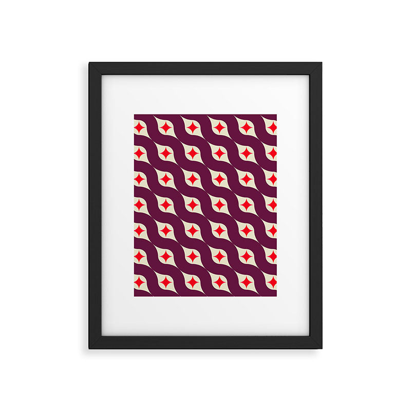 contemporary pattern no2 Framed Art Print Gallery Image 6
