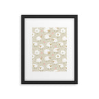 Cute Fluffy Sheep Pattern Framed Art Print Gallery Image 6