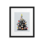 Decorated christmas tree Framed Art Print Gallery Image 6