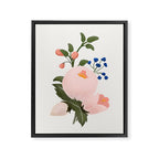 Delicate florals no2 Framed Canvas Print Gallery Image 8