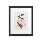 Delicate florals no2 Framed Art Print Gallery Image 4