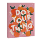 Do Your Thing - Summer Oranges  Canvas Print Gallery Image 8