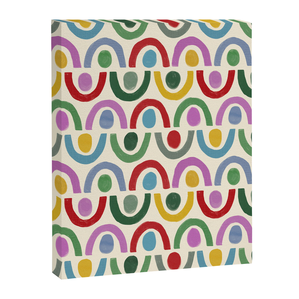Dopamine Decor Arches and Circles Canvas Print Gallery Image 8