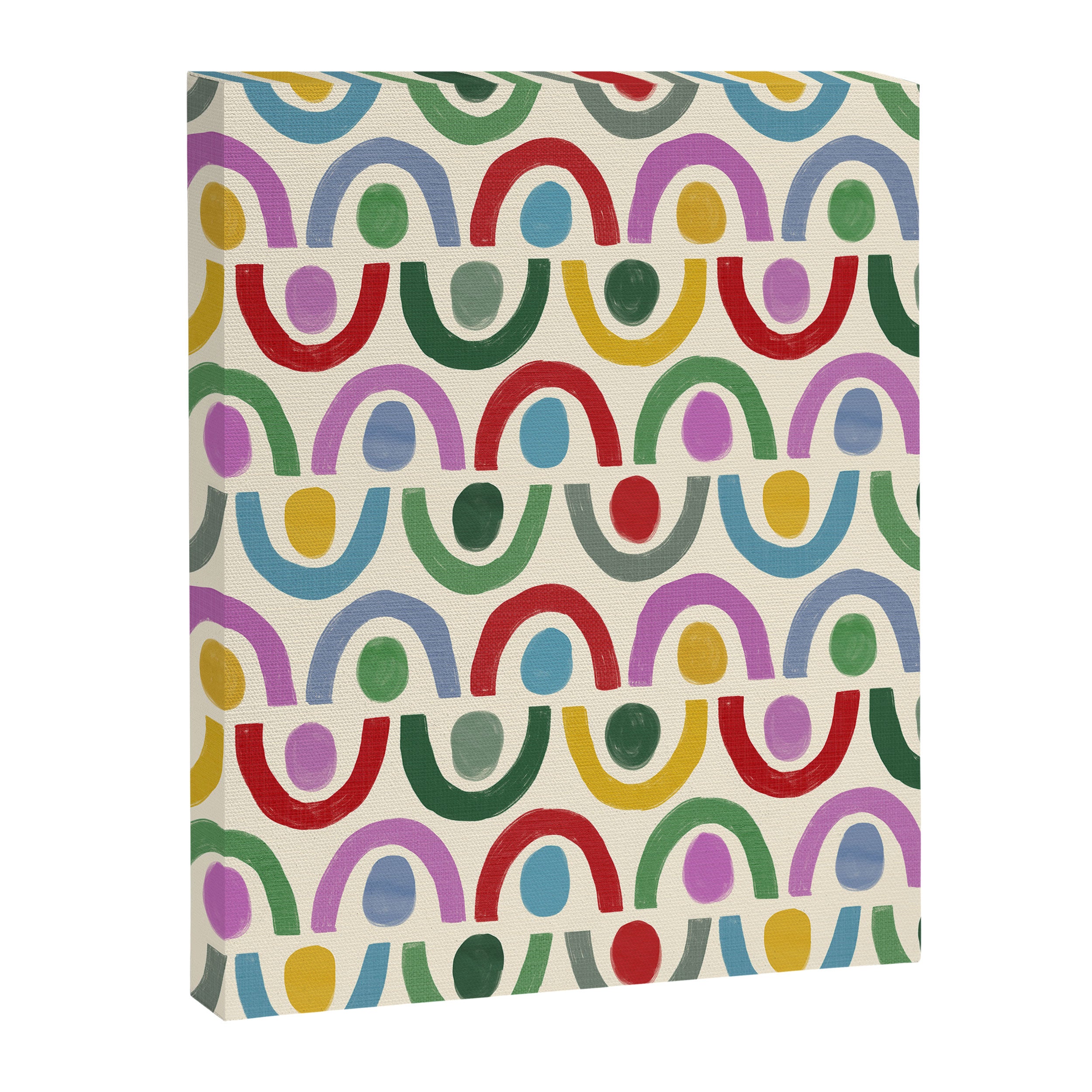 Dopamine Decor Arches and Circles Canvas Print Gallery Image 8