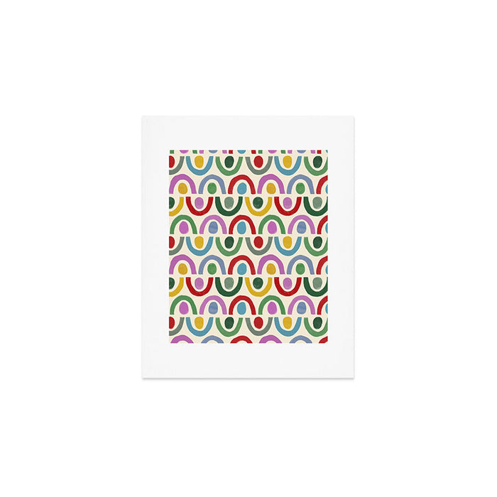 Dopamine Decor Arches and Circles Art Print Gallery Image 1