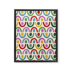 Dopamine Decor Arches and Circles Framed Canvas Print Gallery Image 8