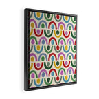 Dopamine Decor Arches and Circles Framed Canvas Print Gallery Image 2