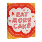 EAT MORE CAKE Canvas Print Gallery Image 8