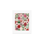 Festive Baubles Pattern Art Print Gallery Image 1