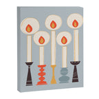 Festive Candles Canvas Print Gallery Image 8