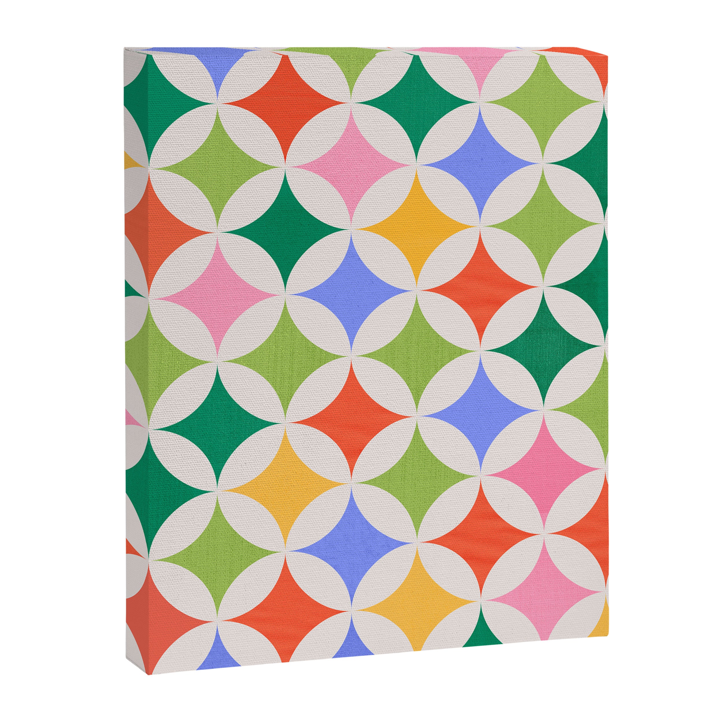 Festive Geometry Pattern Canvas Print Gallery Image 8