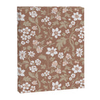 Floral Mocha Mousse Pattern Canvas Print Gallery Image 8