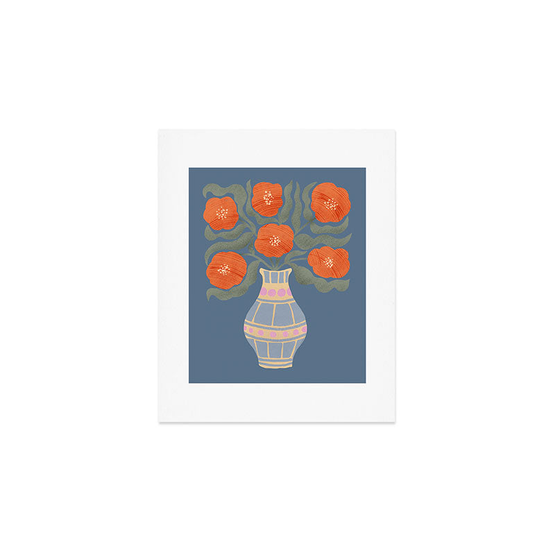 Flowers In A Vase Art Print Gallery Image 1