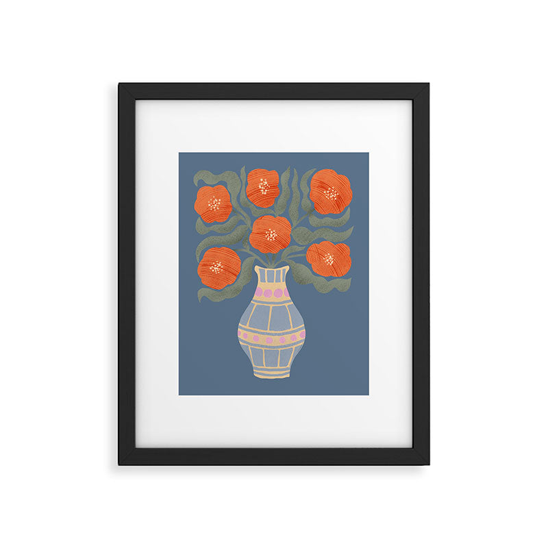 Flowers In A Vase Framed Art Print Gallery Image 4