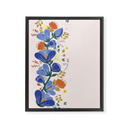 folk spring flowers no2 Framed Canvas Print Gallery Image 6