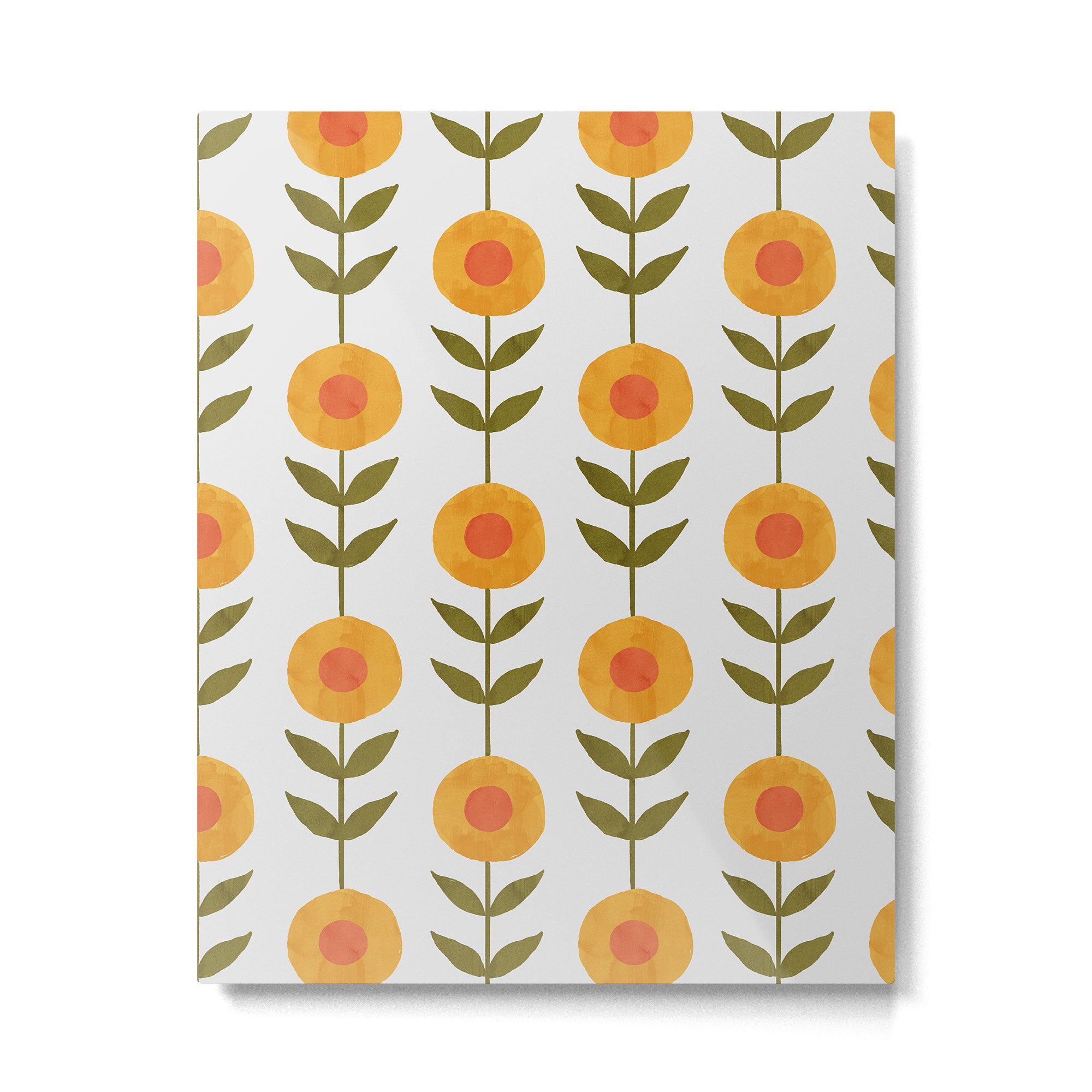 Fresh Yellow Spring Flowers Metal Print Gallery Image 6