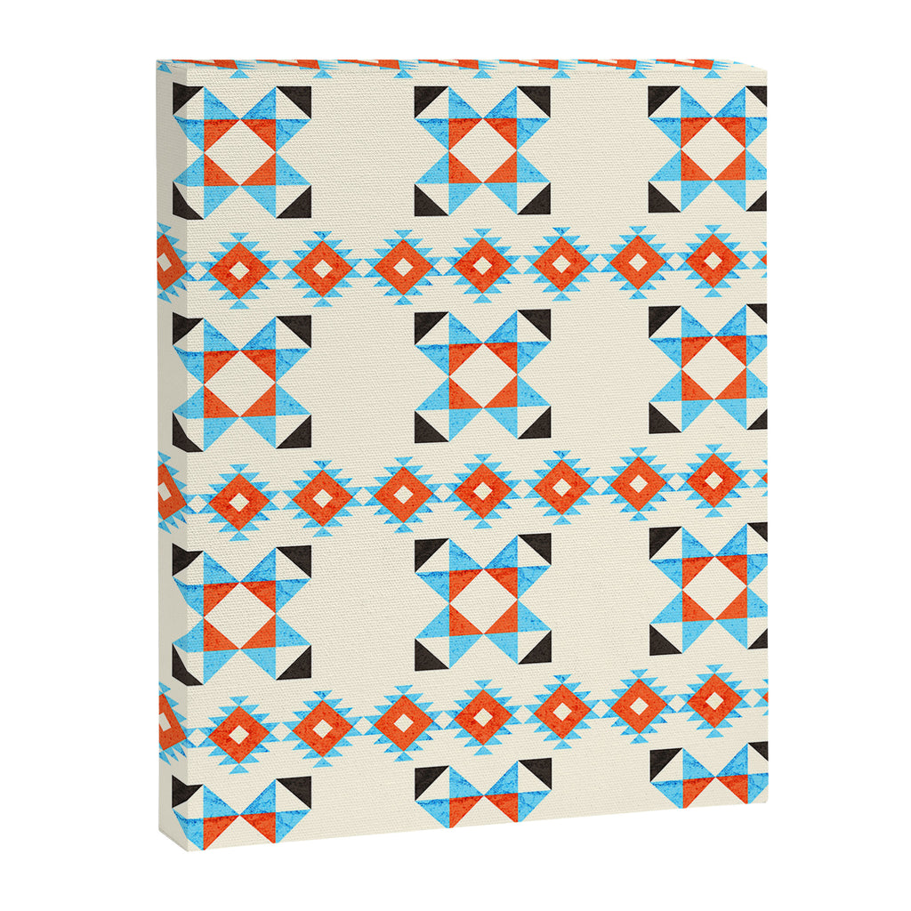 geometry navajo pattern no2 Canvas Print Gallery Image 8