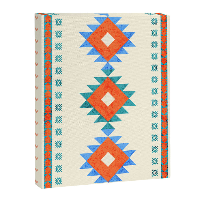 geometry navajo pattern no3 Canvas Print Gallery Image 1