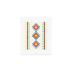 geometry navajo pattern no3 Art Print Gallery Image 1