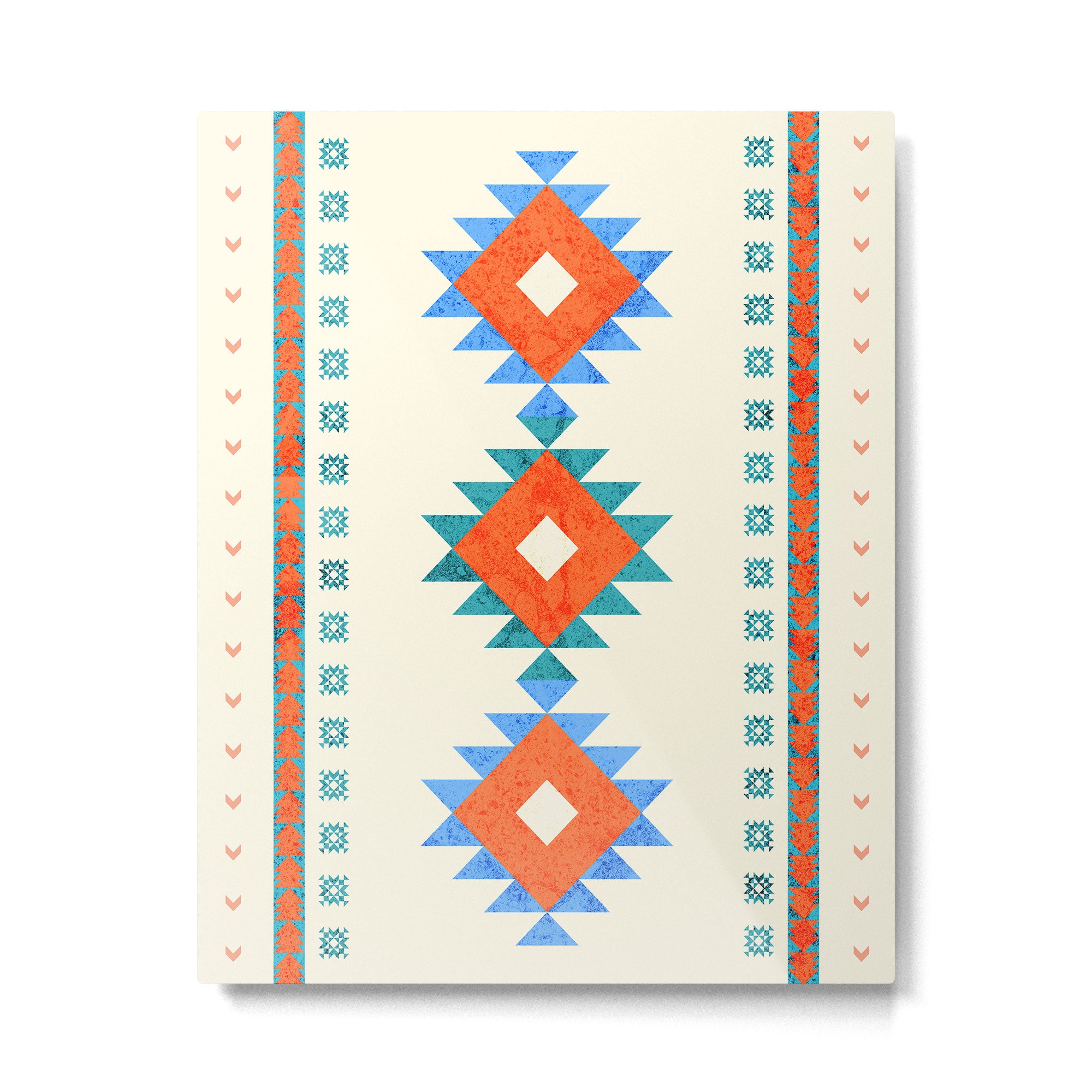 geometry navajo pattern no3 Metal Print Gallery Image 6