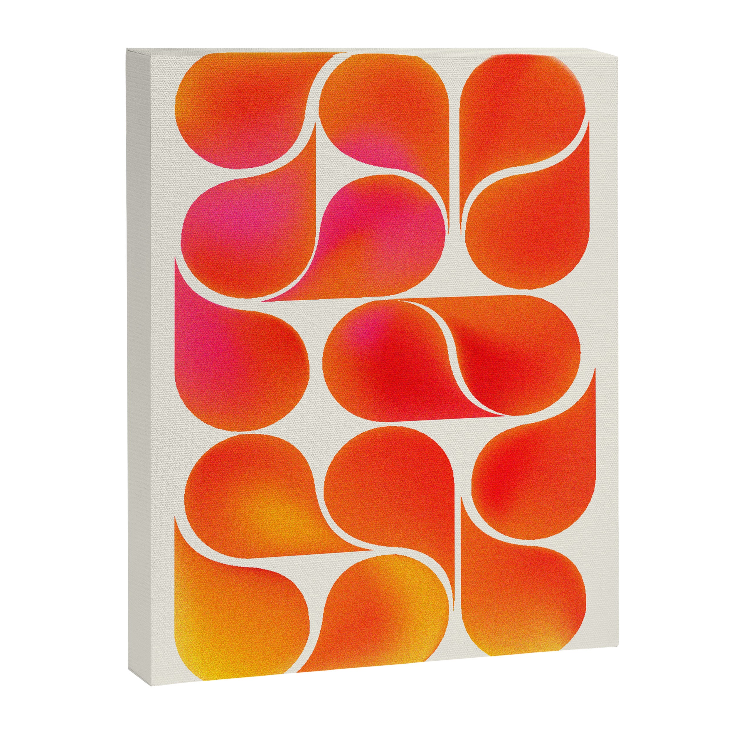 Gradient Playful Shapes  Canvas Print Gallery Image 8