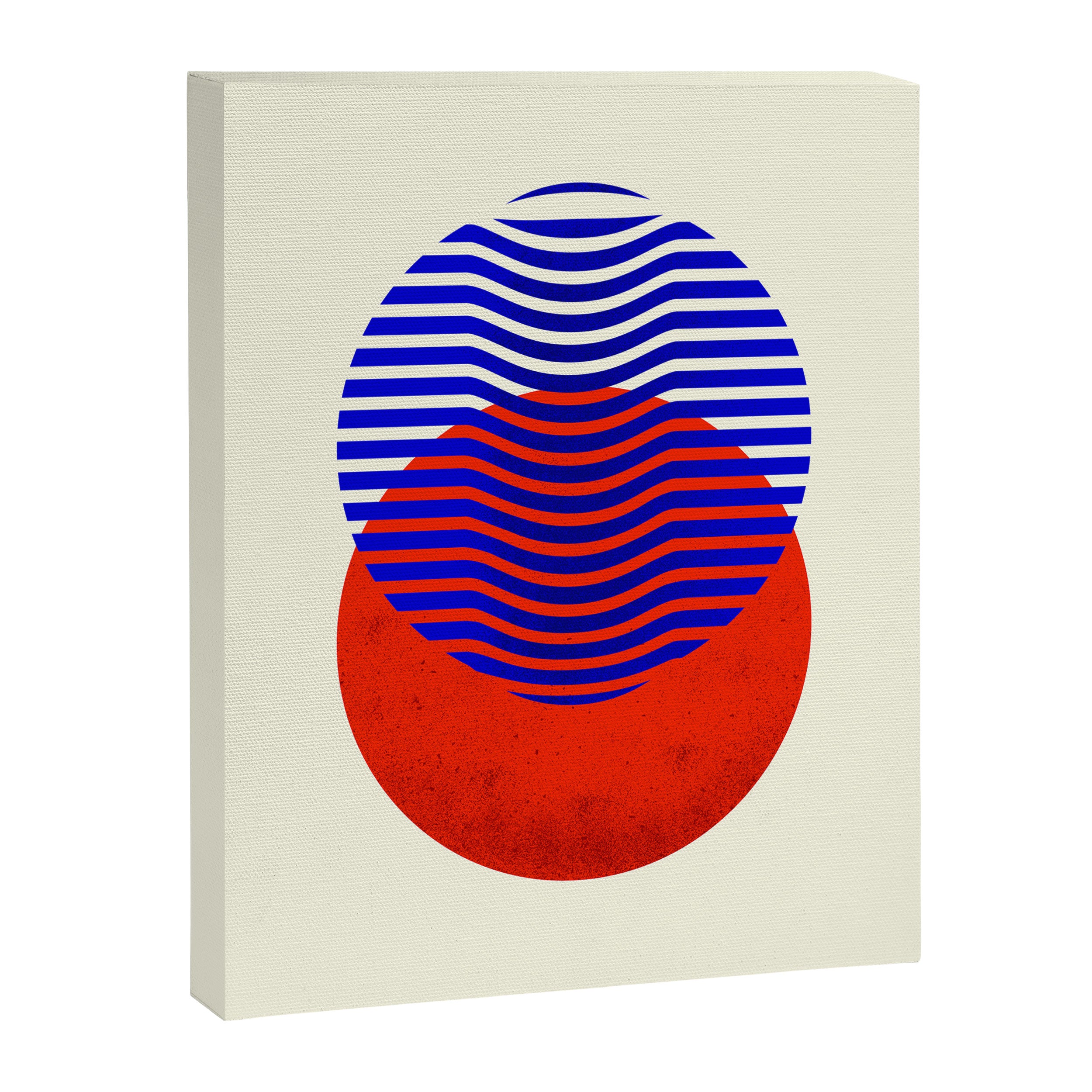 Graphic abstract circles Canvas Print Gallery Image 8
