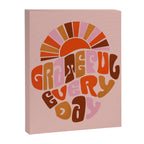 Grateful Everyday - 70s Hippie Style  Canvas Print Gallery Image 8