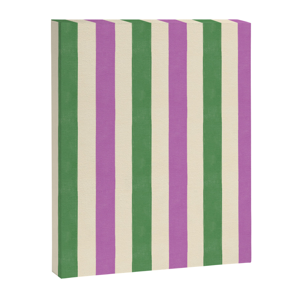 Handmade Bold Stripe Design Canvas Print Gallery Image 8