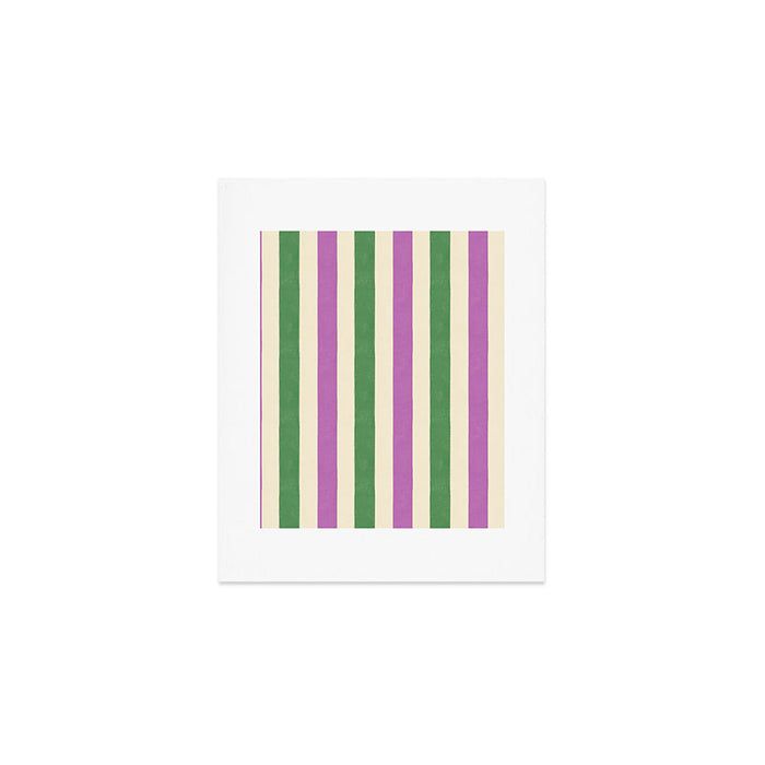 Handmade Bold Stripe Design Art Print Gallery Image 1