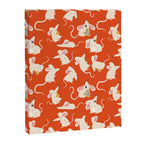 Happy mice pattern Canvas Print Gallery Image 8