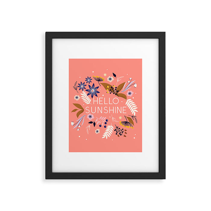 Hello Sunshine Framed Art Print Gallery Image 1