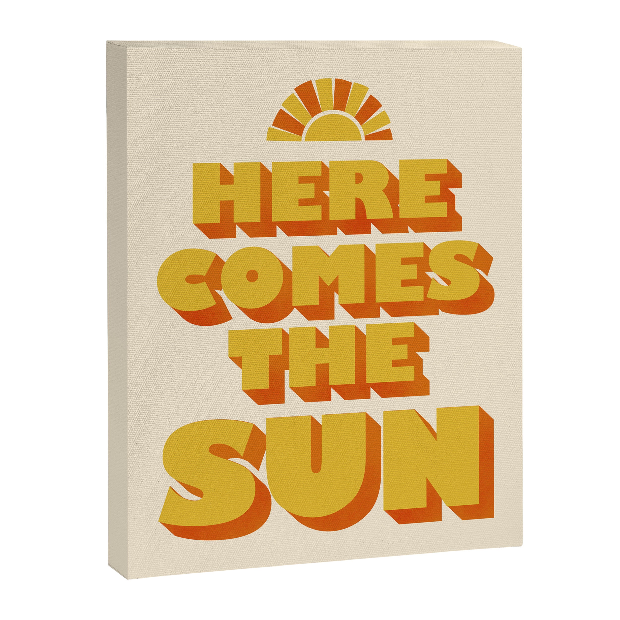 Here comes the sun Canvas Print Gallery Image 8