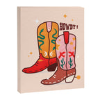 Howdy! Cowboy Boots Canvas Print Gallery Image 8