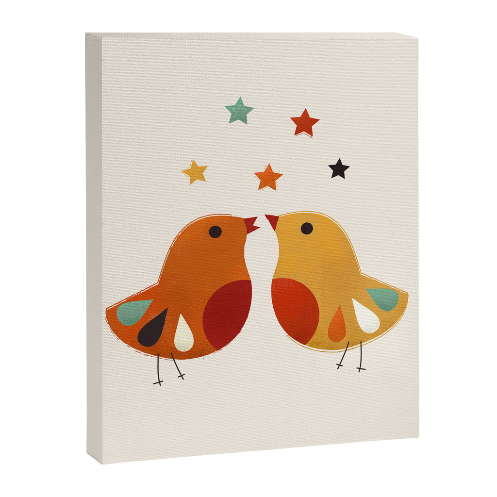 Little Festive Birds Canvas Print Gallery Image 8