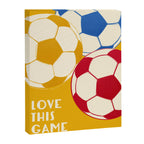 Love This Game - Football Illustration Canvas Print Gallery Image 8