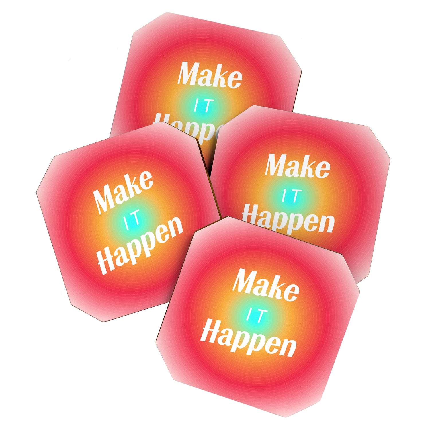 Make It Happen Gradient Coaster Gallery Image 1