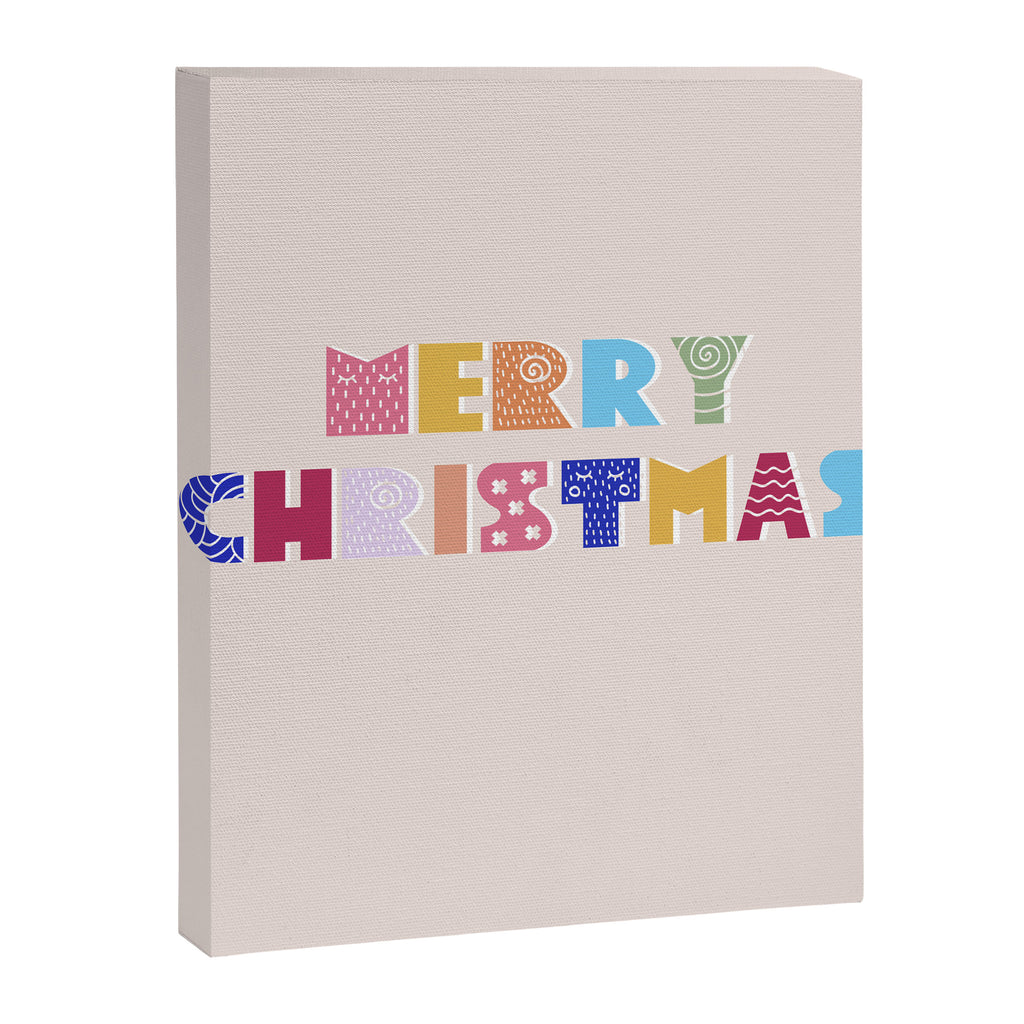 MERRY CHRISTMAS Canvas Print Gallery Image 8