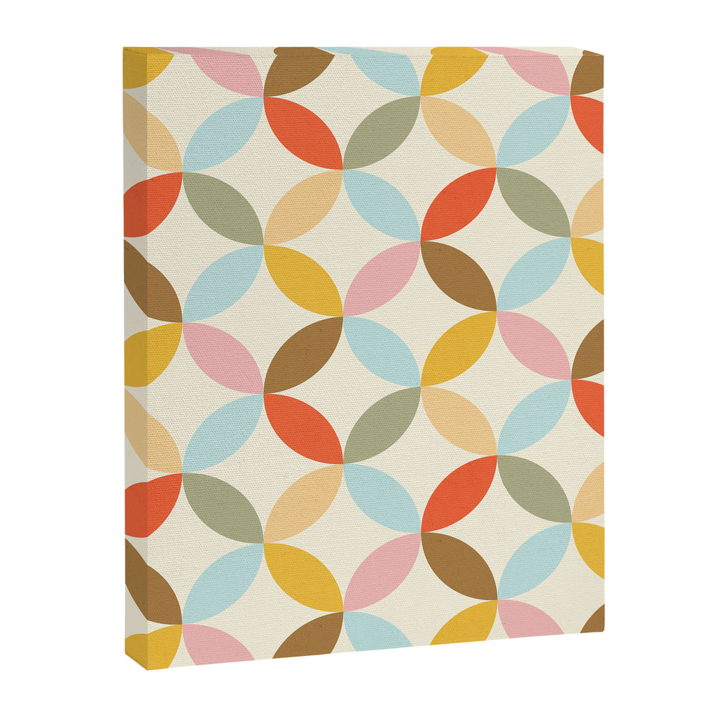 Mid-Century Mod Retro Pattern Canvas Print Gallery Image 8