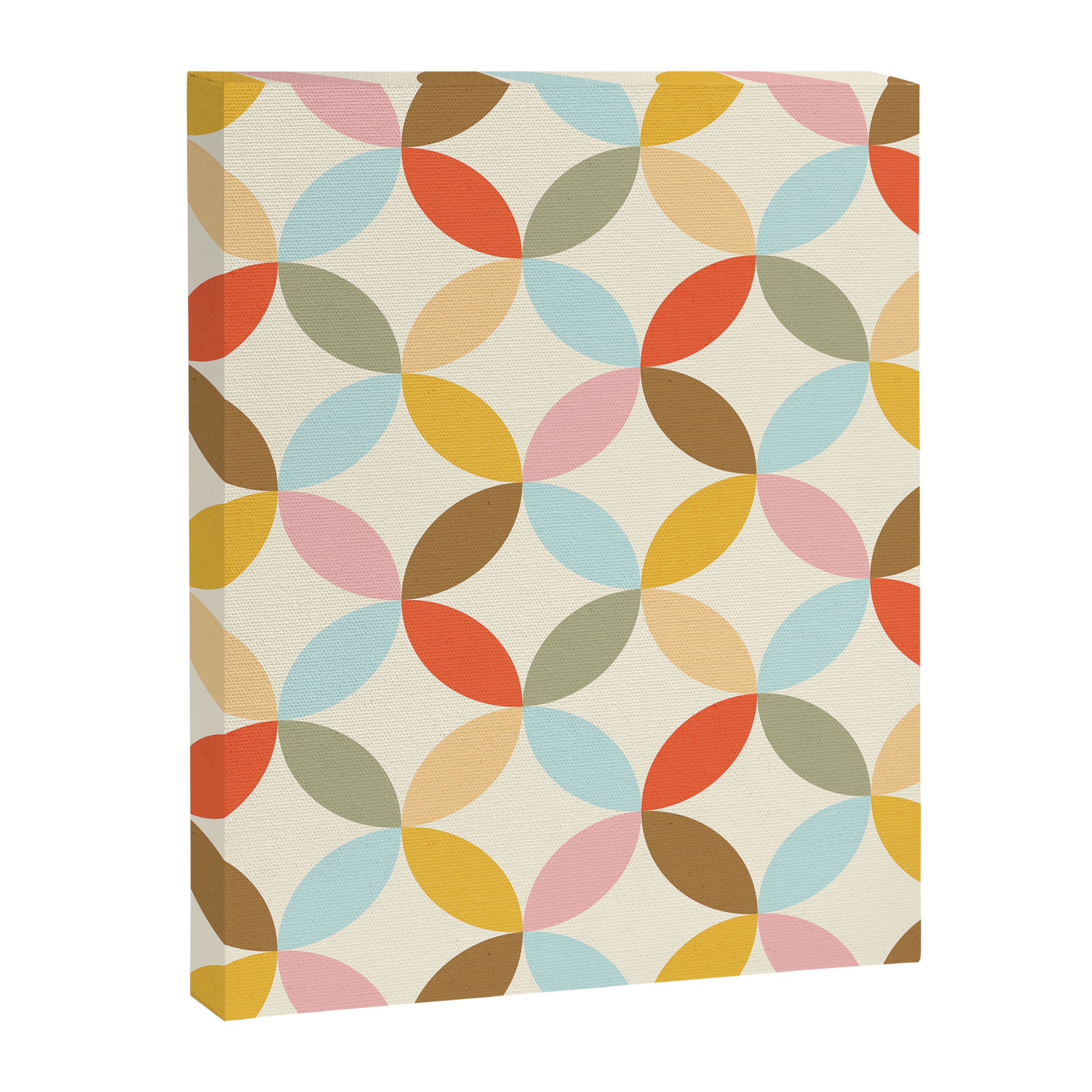  Mid-Century Mod Retro Pattern Canvas Print Gallery Image 8