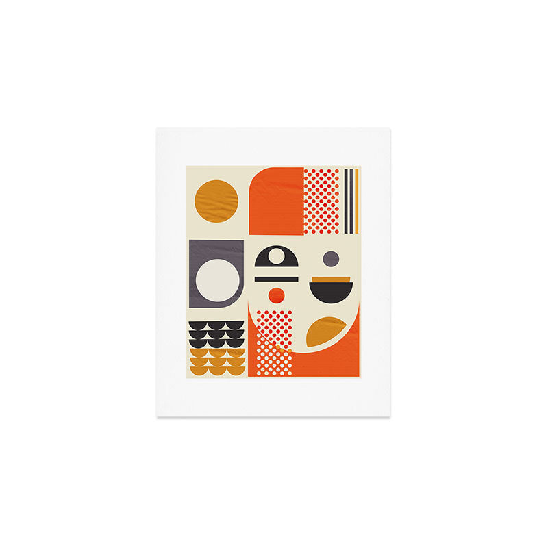 Mid-century no1 Art Print Gallery Image 1