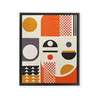 Mid-century no1 Framed Canvas Print Gallery Image 8