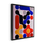 Mid-century no5 Framed Canvas Print Gallery Image 2