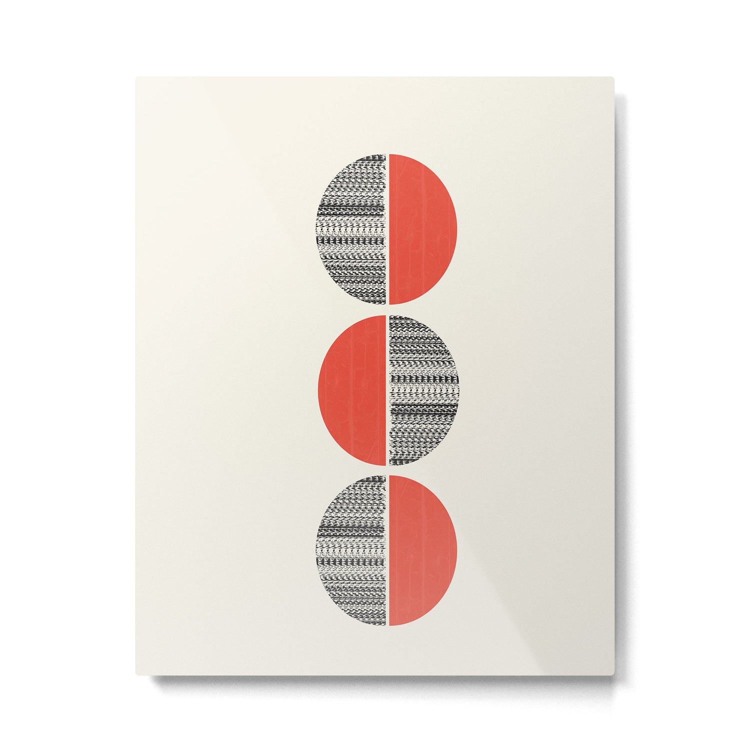 Minimalist circles Metal Print Gallery Image 6